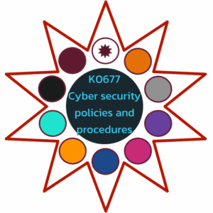 K0677 Cyber security policies and procedures