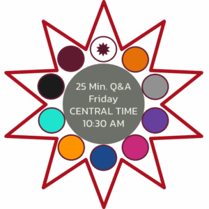 Friday- 25 min. Q&A